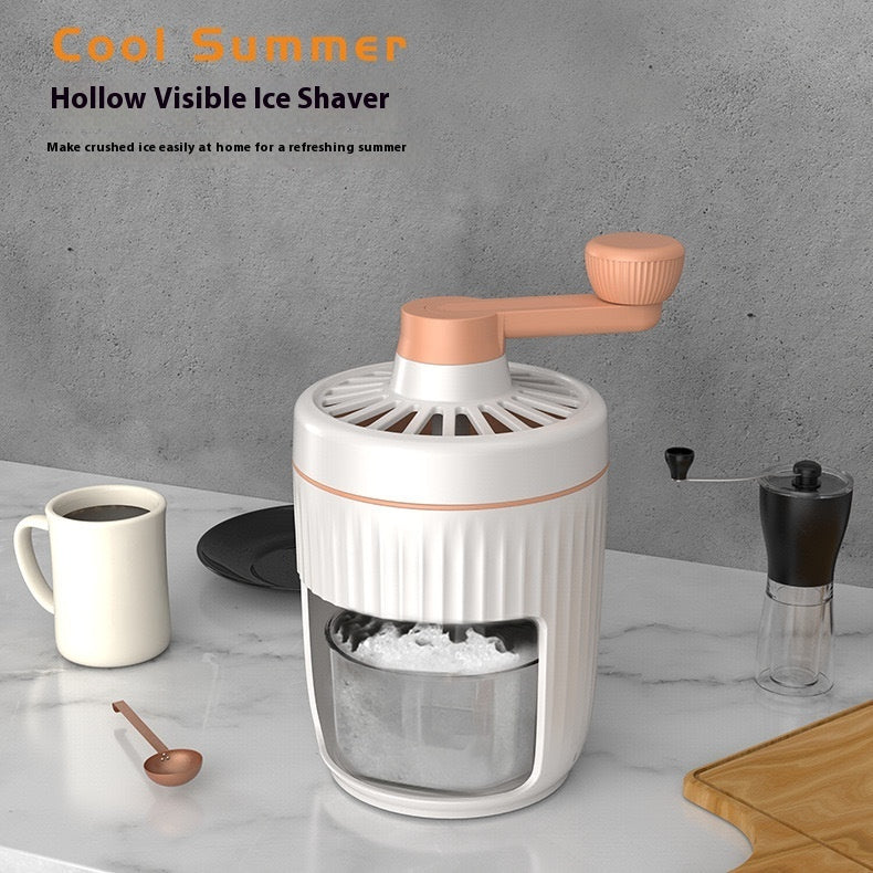 Hand Crank Ice Crusher – Manual Snow Cone Maker BLYNTRA