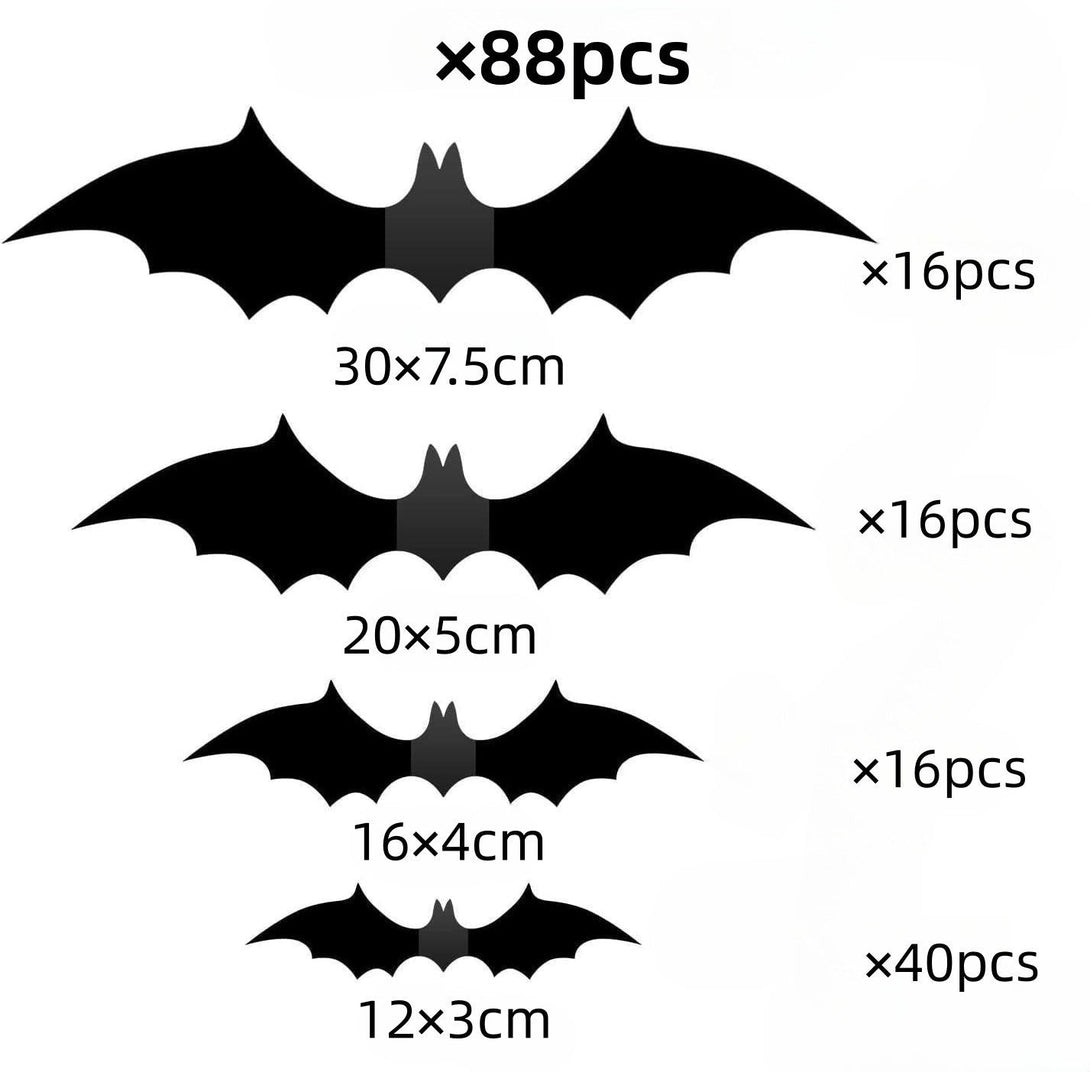 BLYNTRA 3D Bat Wall Stickers – Instantly Create Spooky Halloween Walls Silicone Back Scrub Bath Brush