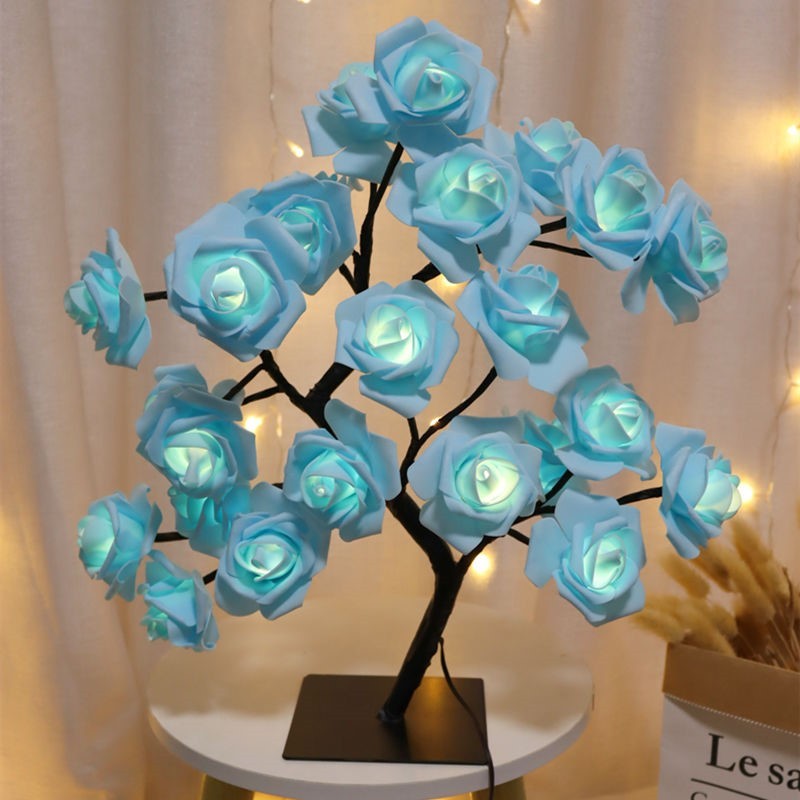 BLYNTRA™ LED Rose Tree Lamp – Romantic Ambient Night Light BLYNTRA