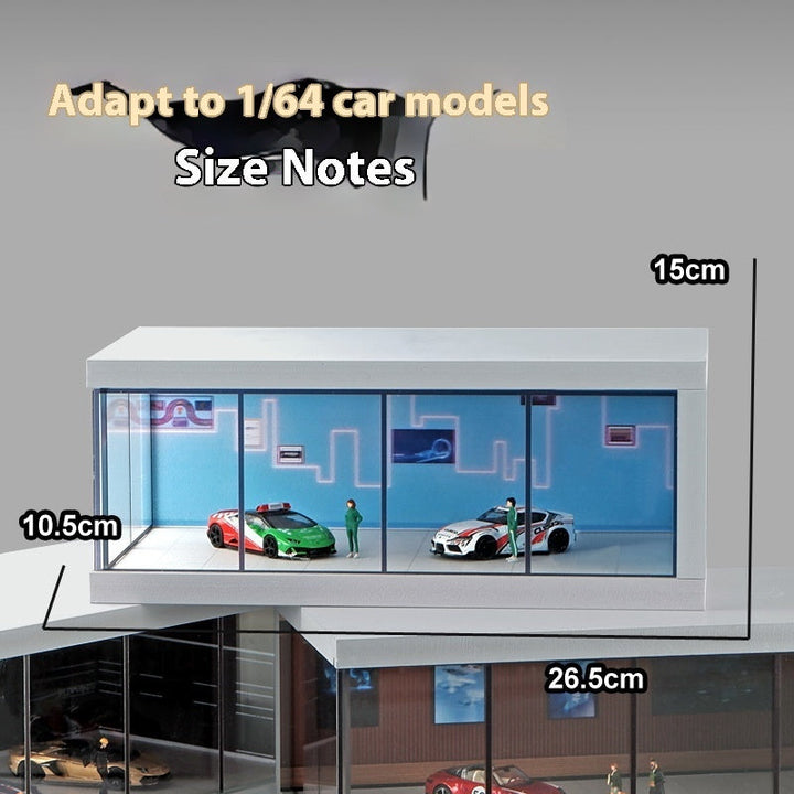 Simulation Alloy Car Model Exhibition Hall Model BLYNTRA