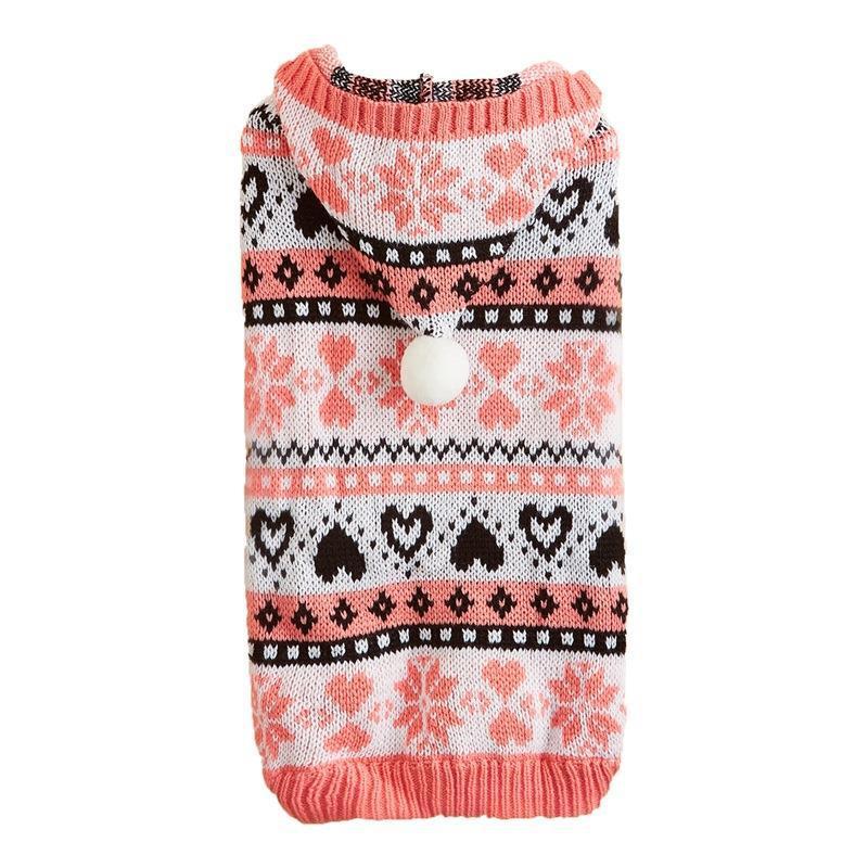 Snowflake Knit Dog Sweater | Warm & Stylish BLYNTRA