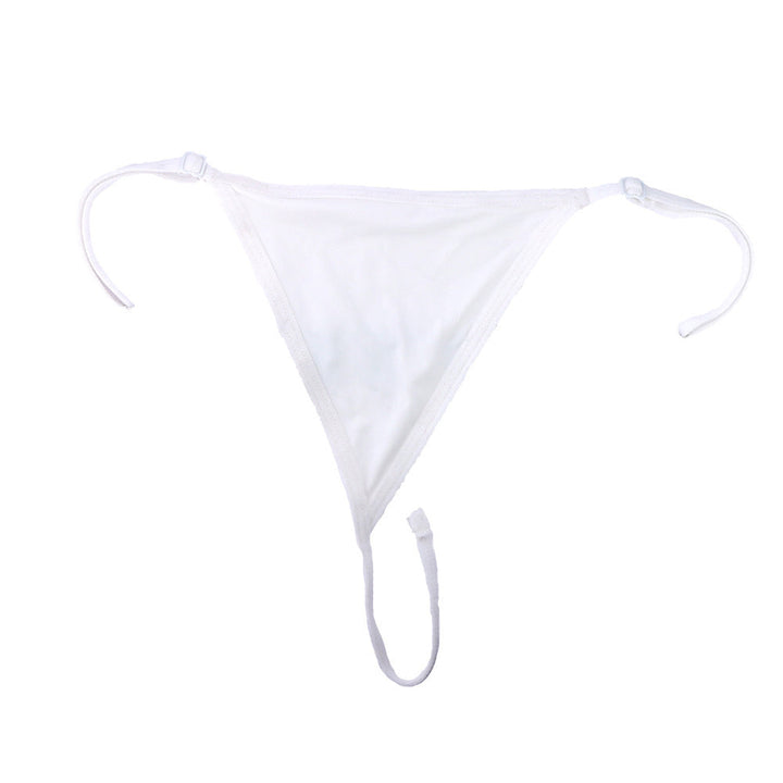 Exy Women Custom Thong With Letter Name Personality G-String Panties Underwear Waist Body Chain Lace Thongs Jewelry Gift Silicone Back Scrub Bath Brush