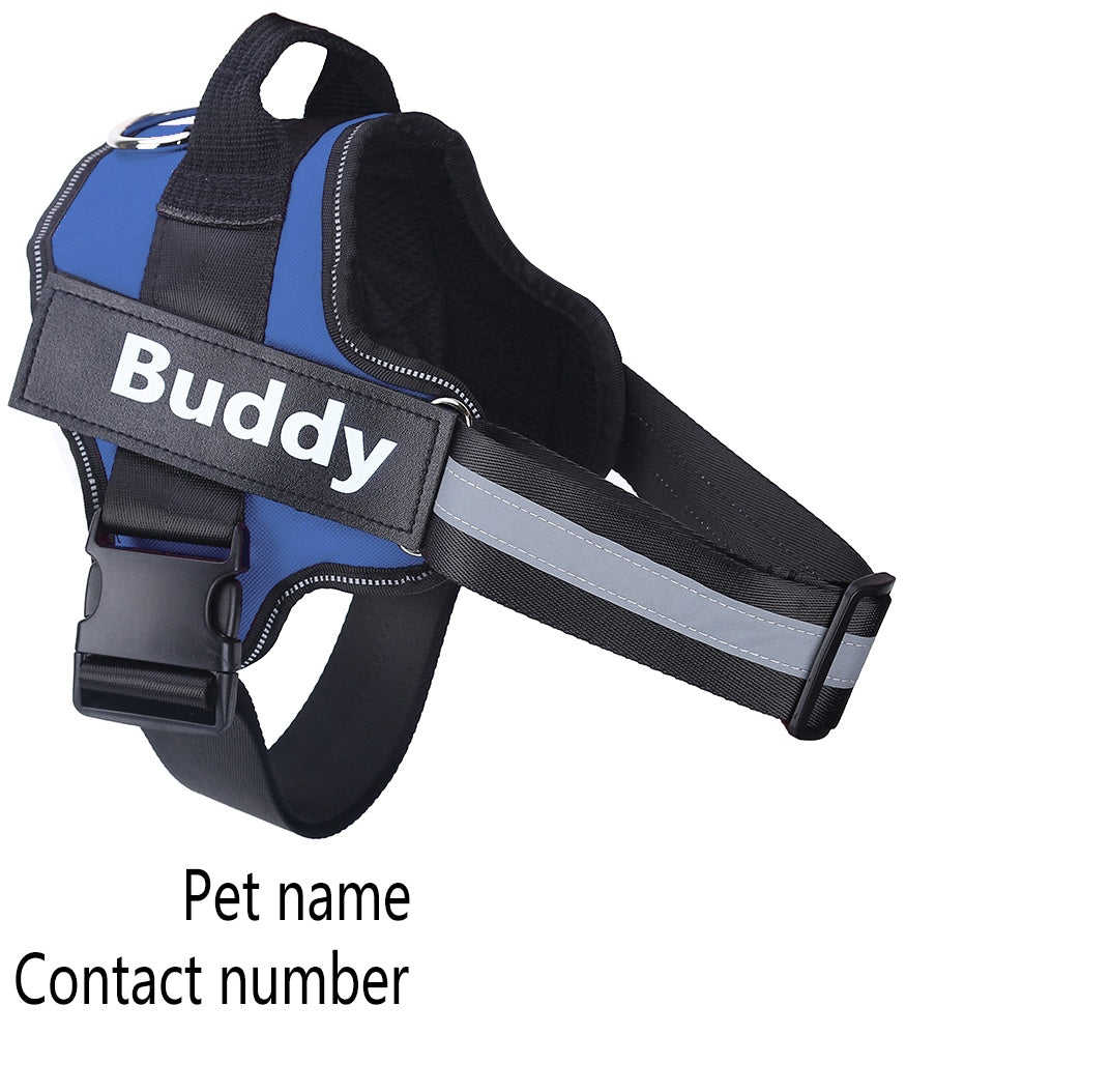 Custom No-Pull Dog Harness | Reflective & Adjustable BLYNTRA