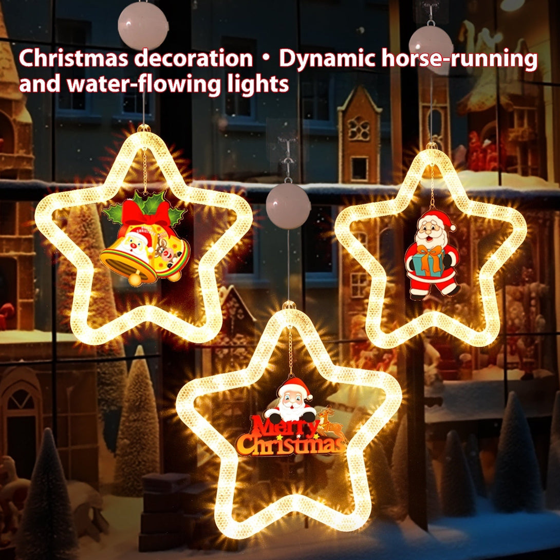 LED Star Christmas Pendant by BLYNTRA – Holiday Window & Home Light BLYNTRA