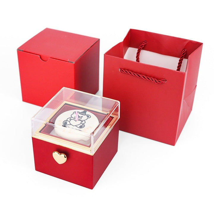 Bear Cake Flip Ring Gift Box BLYNTRA