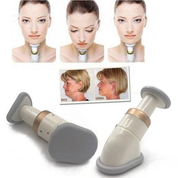 Mini Neckline Slimmer Neck Exerciser Chin Massager Silicone Back Scrub Bath Brush