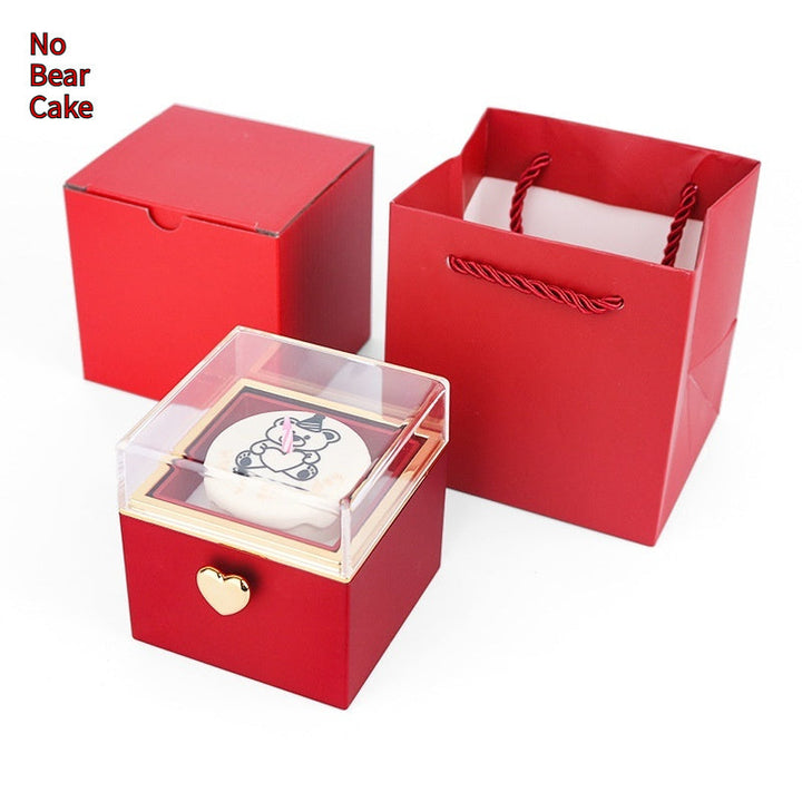 Bear Cake Flip Ring Gift Box BLYNTRA