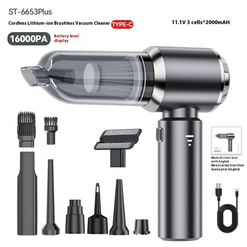 Portable Handheld Car Vacuum Cleaner Silicone Back Scrub Bath Brush