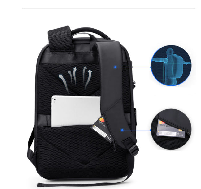Anti-Theft Laptop Backpack | Business & Travel Bag Blyntra