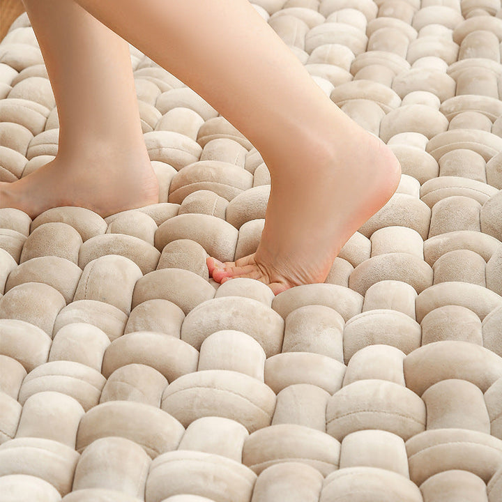 Woven Bedroom Rug Window Cushion Ledge Cushion Household Sofa Cushion Floor Mat Tatami Silicone Back Scrub Bath Brush