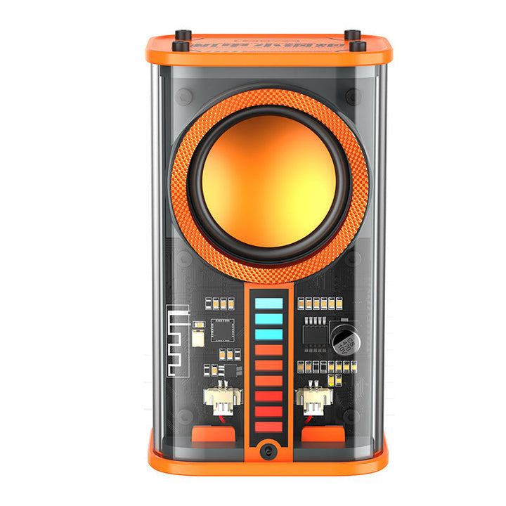 K07 Transparent Mecha Bluetooth Speaker BLYNTRA