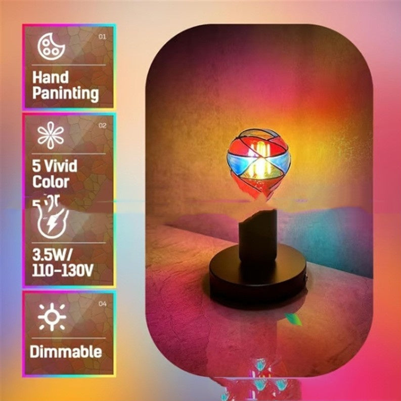 Colored LED Glass Bulb | Eco Light Glow BLYNTRA