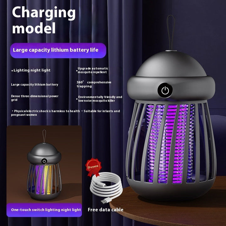 SilentZap USB Mosquito Killer Lamp Silicone Back Scrub Bath Brush