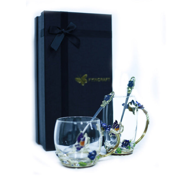 BLYNTRA Stylish Glass Cups – Daily Drinking Essentials BLYNTRA