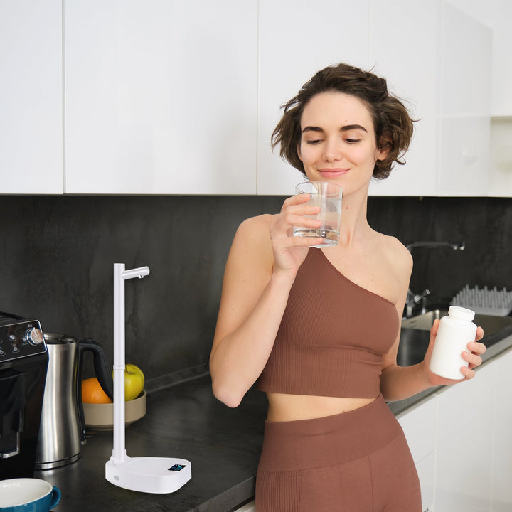 Automatic Water Dispenser with Stand | USB Rechargeable BLYNTRA