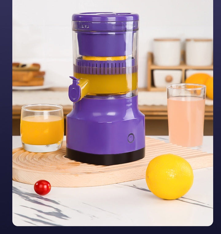 Electric Orange Juicer Lemon Juicer Squeezer Usb Rechargeable Citrus Juicer Machines Usb Rechargeable Portable Blender Kitchen Gadgets Silicone Back Scrub Bath Brush