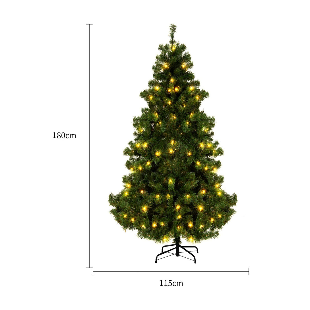 Christmas Tree PVC Snow-Covered Artificial Tree – BLYNTRA Holiday Décor BLYNTRA