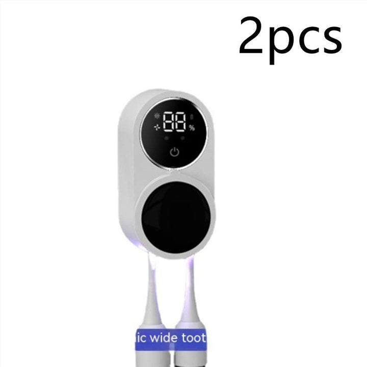 Tooth Brush Holder Sanitizer Uv Toothbrush Sanitizer Toothpaste Accessories Portable Toothbrush Sterilizer Portable Disinfectant Silicone Back Scrub Bath Brush