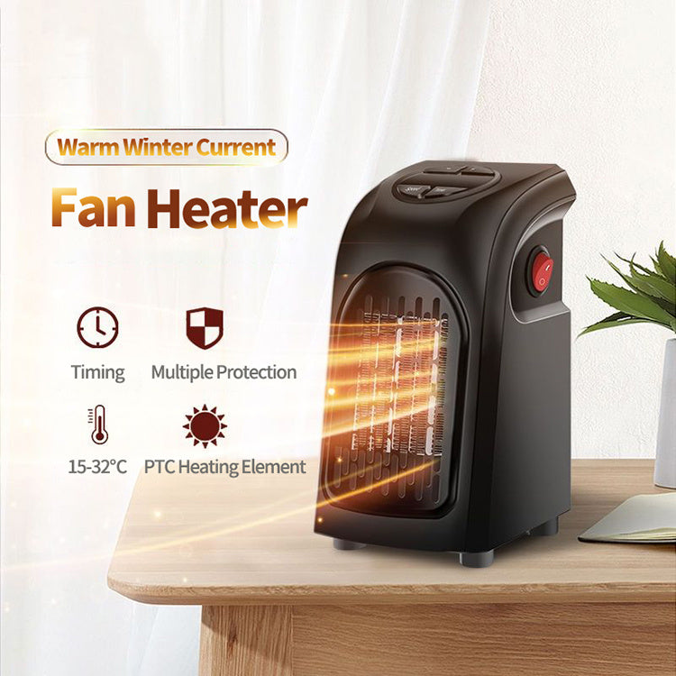 Mini Room Wall-Mounted Air Heater by BLYNTRA – Ceramic Fan Heater for Home Office BLYNTRA