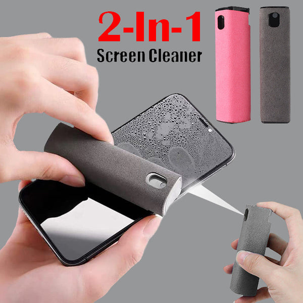 Mobile Phone Screen Cleaner Artifact Storage Integrated Mobile Phone Portable Computer Screen Cleaner Set Silicone Back Scrub Bath Brush