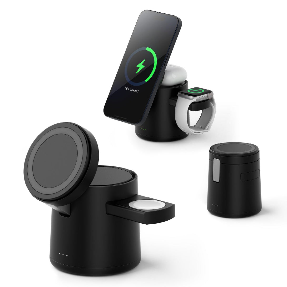 15W Magnetic Three-in-one Wireless Charger BLYNTRA