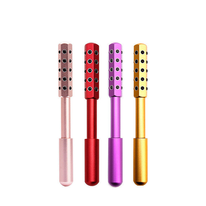 Germanium Face Lift Roller | Wrinkle Remover Stick Silicone Back Scrub Bath Brush