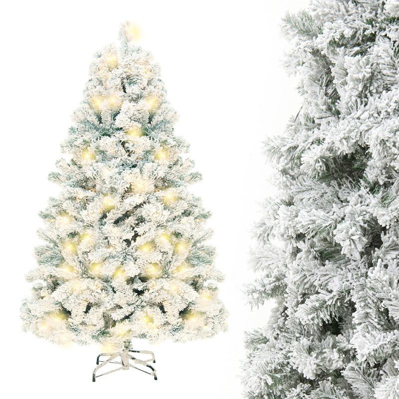 Christmas Tree PVC Snow-Covered Artificial Tree – BLYNTRA Holiday Décor BLYNTRA