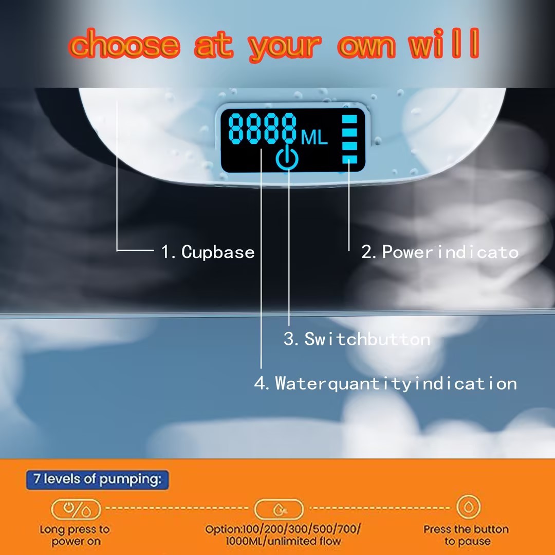 Automatic Water Dispenser with Stand | USB Rechargeable BLYNTRA