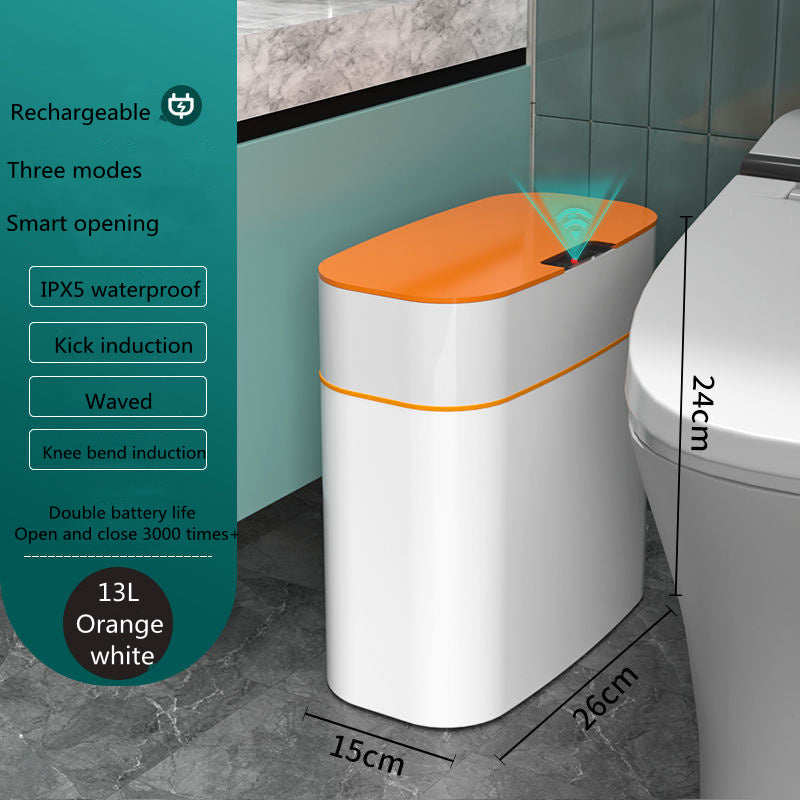 BLYNTRA™ Touchless Smart Trash Can – Sensor Lid, Sleek & Hygienic BLYNTRA