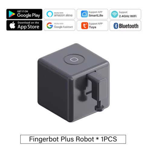 Graffiti Smart Home Bluetooth Zigbee Finger Robot Silicone Back Scrub Bath Brush