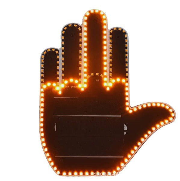 DriveMood LED Gesture Light with Remote Silicone Back Scrub Bath Brush