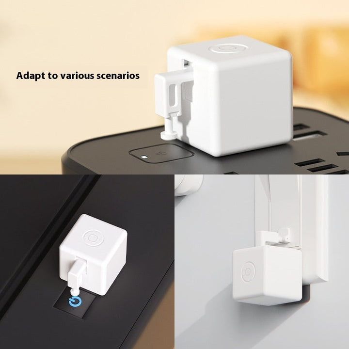 Graffiti Smart Home Bluetooth Zigbee Finger Robot Silicone Back Scrub Bath Brush