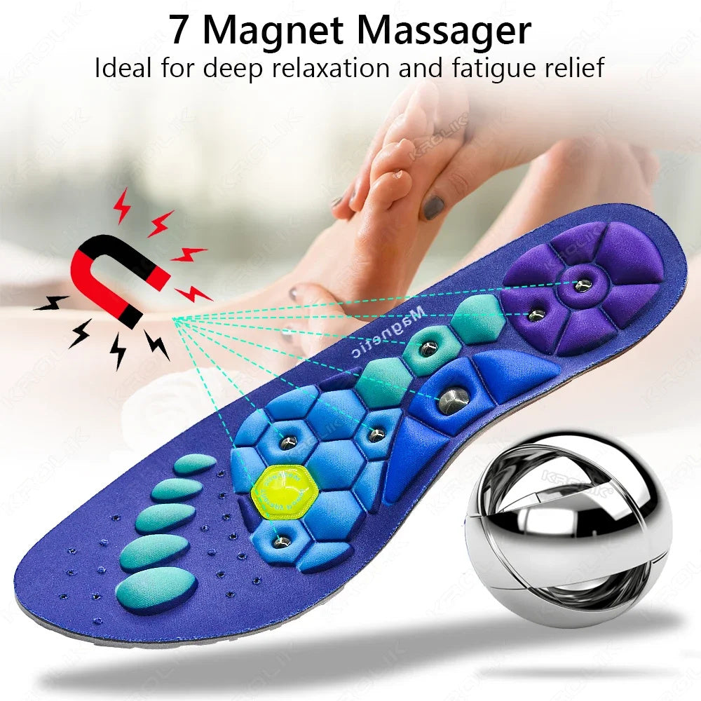 Magnetic Therapy Insoles | Acupressure Foot Pads BLYNTRA