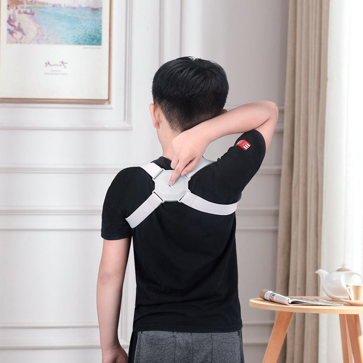 SmartAlign Posture Trainer Belt Silicone Back Scrub Bath Brush