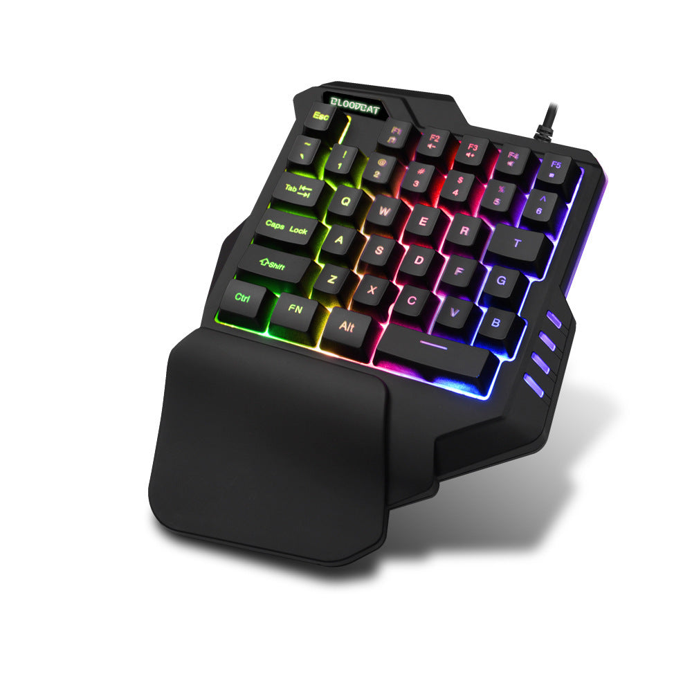 BLYNTRA Pro Mobile Gaming Keyboard – One-Hand RGB Mechanical Pad BLYNTRA
