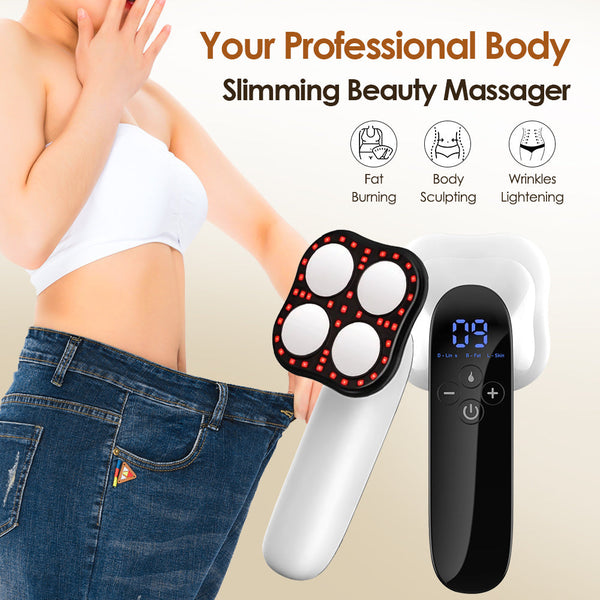 Amazon EMS Current Ultrasonic Fat Removal Machine SHEIN Massage Instrument Fat Burning Shaping TEMU Fat Dissolving Instrument Weight Loss Instrument Silicone Back Scrub Bath Brush