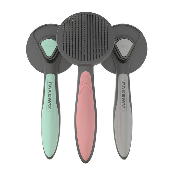 Pet Floating Hair Combing Brush Silicone Back Scrub Bath Brush