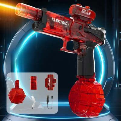 FireRat Auto-Blast Water Gun Silicone Back Scrub Bath Brush