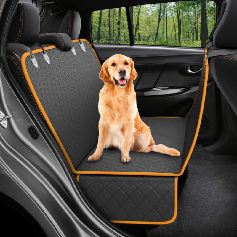 BLYNTRA Dog Rear Seat Protector – Hammock & Mesh Pet Carrier Cover BLYNTRA