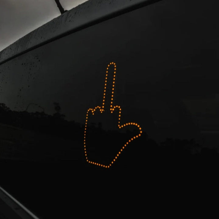 DriveMood LED Gesture Light with Remote Silicone Back Scrub Bath Brush