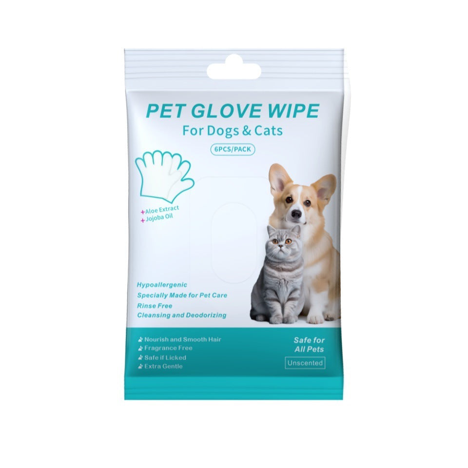 Disposable Pet Cleaning Gloves – Dry Grooming Mitts BLYNTRA