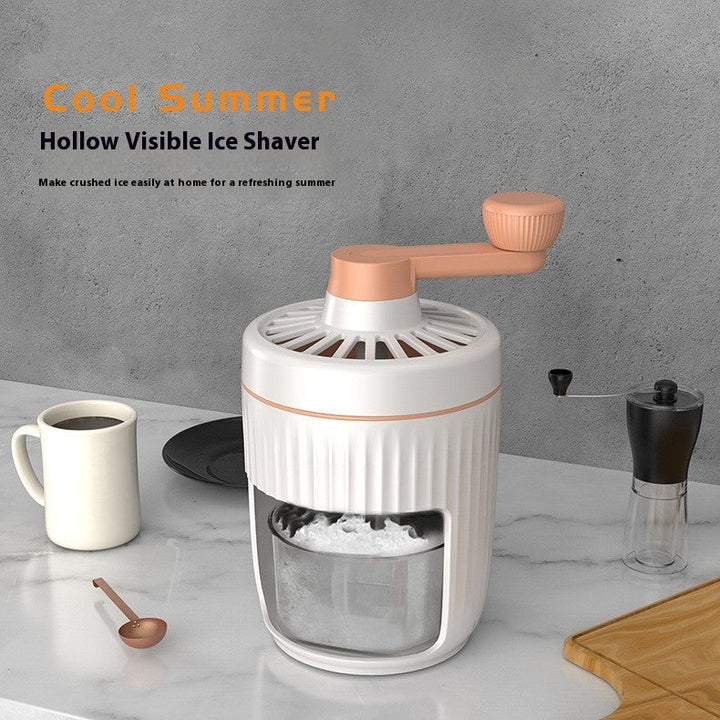 Hand Crank Ice Crusher – Manual Snow Cone Maker BLYNTRA