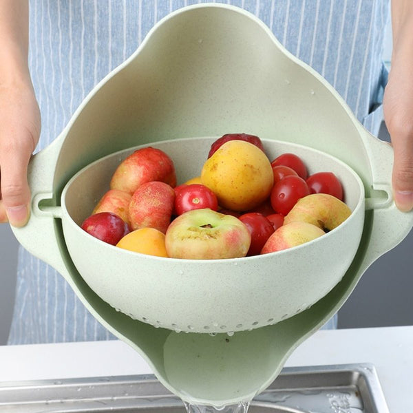 Rice & Fruit Washing Sieve Basket