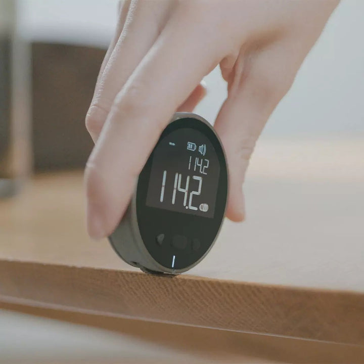 Distance Measuring Instrument Electronic Measuring Ruler Tape Measure High Definition Digital LCD High Precision Electronic Measuring Ruler Tool Silicone Back Scrub Bath Brush