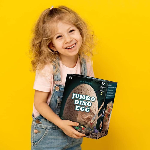 BLYNTRA Dino Egg Excavation Set – Giant Dinosaur Dig & Build Kit
