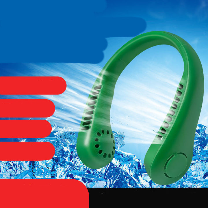 Stylish Leafless Hanging Neck Fan Usb BLYNTRA