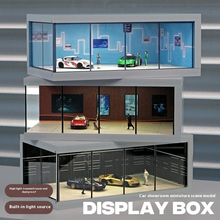 Simulation Alloy Car Model Exhibition Hall Model BLYNTRA
