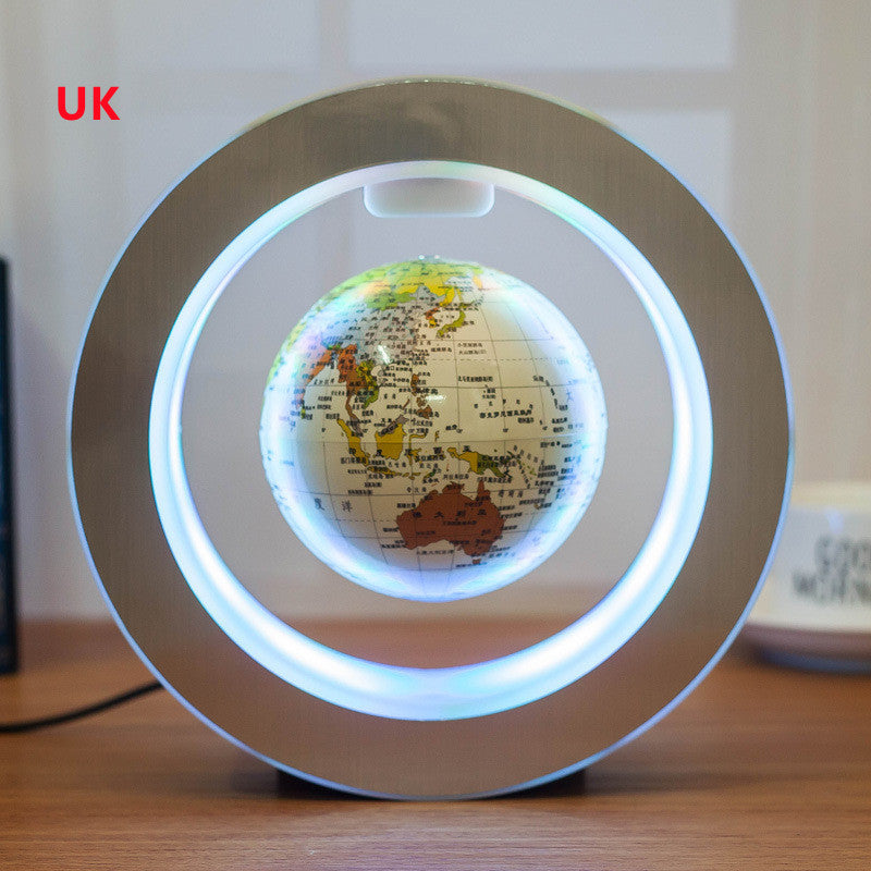 BLYNTRA 3D Levitating World Globe – LED Light Floating Decoration BLYNTRA