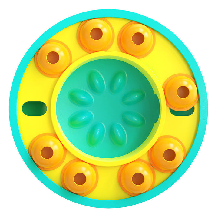 SmartBark IQ Puzzle Feeder Toy for Dogs Silicone Back Scrub Bath Brush
