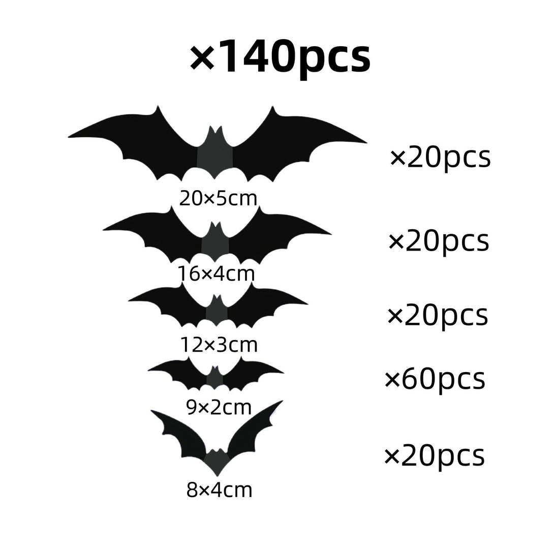 BLYNTRA 3D Bat Wall Stickers – Instantly Create Spooky Halloween Walls Silicone Back Scrub Bath Brush
